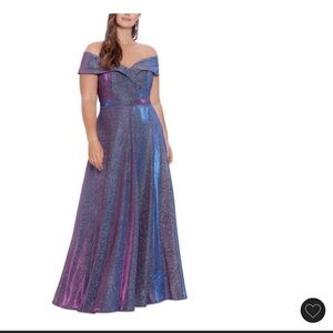 Xscape Iridescent Prom Dress ✨